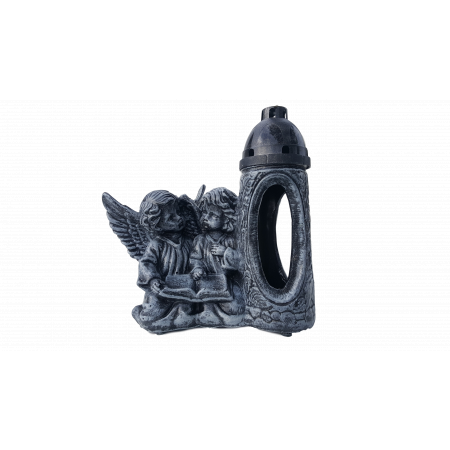 ZG08 Anioł czytający szary